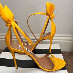Aquazurra Yellow Sandels